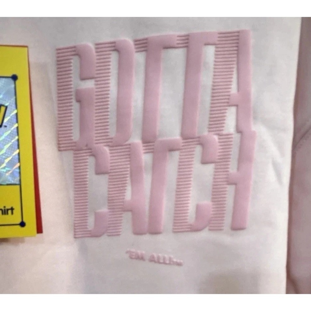 Pokemon x Target Pink Mew Sweatshirt Rare exclusive Gotta Catch 'Em All Kid's XS - Picture 6 of 8